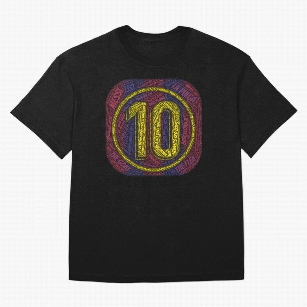 Lionel Messi #10 - The Icon Collection Premium T-Shirt Bring Bold Fan Energy to Global Football Passion for FIFA World Cup 2026 Group Stage, Inspired by Messi, Neymar and Mbappe, Argentina and Brazil, Sports Nostalgia, International Competition,