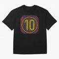 Lionel Messi #10 - The Icon Collection Premium T-Shirt Bring Bold Fan Energy to Global Football Passion for FIFA World Cup 2026 Group Stage, Inspired by Messi, Neymar and Mbappe, Argentina and Brazil, Sports Nostalgia, International Competition,