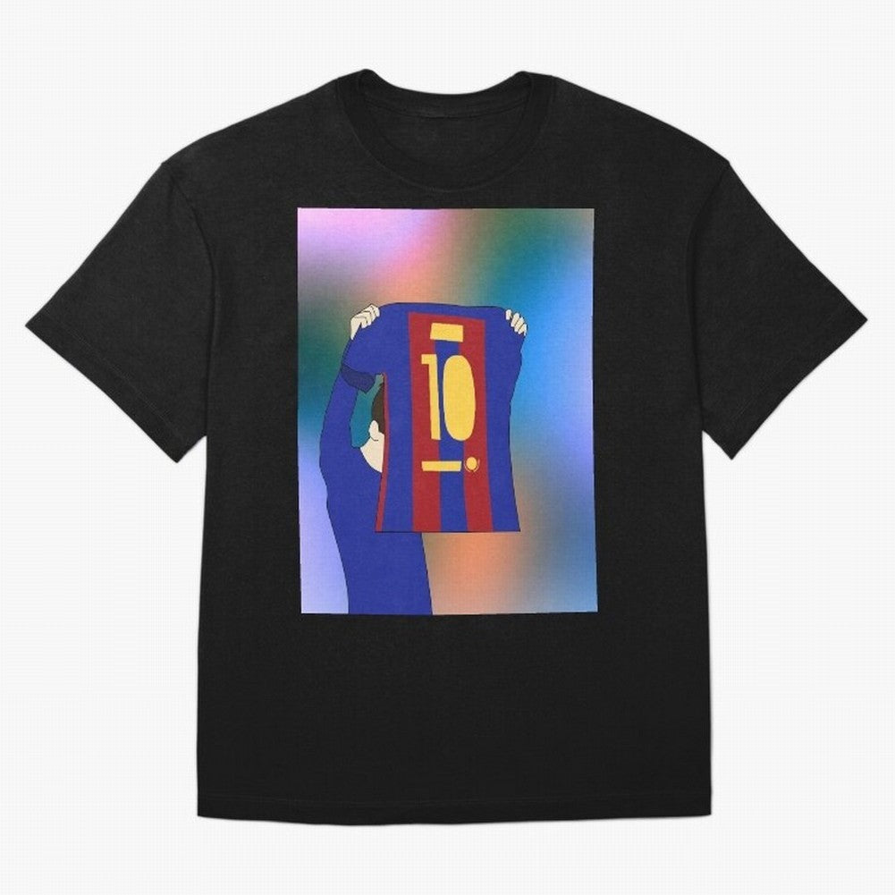 Lionel Messi Graphic T-Shirt Back Your Heroes with Match Day Hype around FIFA World Cup 2026, Mbappe, Portugal, Football History, Final Match Energy, Crowd Noise and Once in a Lifetime Moments; Ideal for Football Dads, Football Moms, Friends,