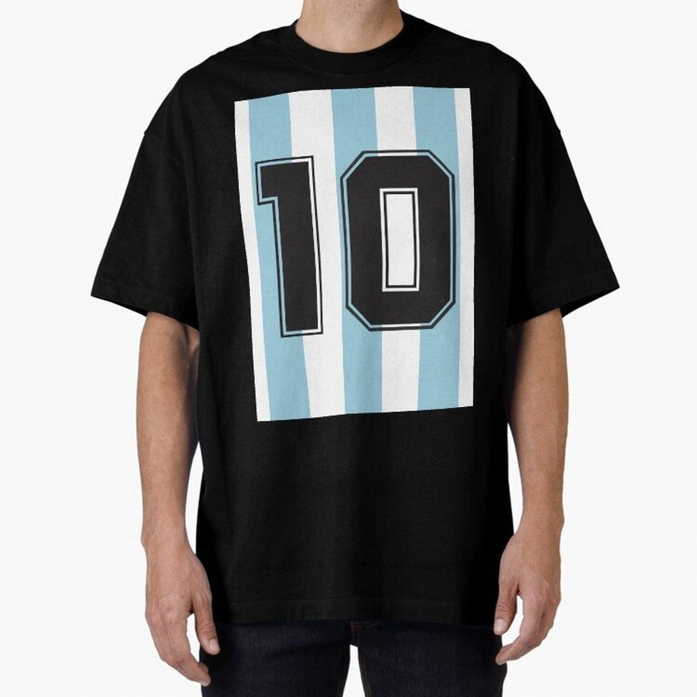 10 Argentina Classic T-Shirt Keep the Match Day Mood of FIFA World Cup 2026 Group Stage for Fans of Cristiano Ronaldo, Haaland and CR7 and France and Portugal, Bringing Tournament Hype, Historic Matchups, Family Viewing Parties and Global Sports