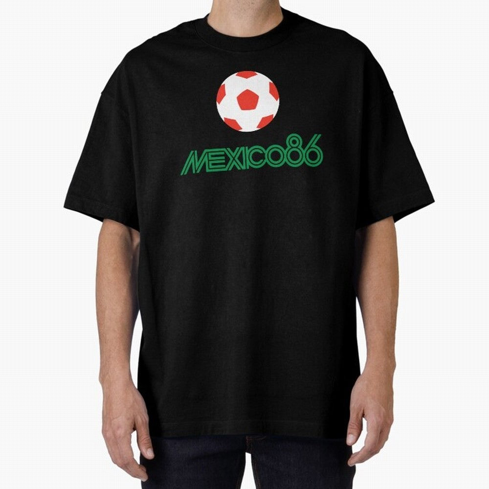 Mexico 86 Classic T-Shirt Join Supporters Worldwide for FIFA World Cup 2026 Group Stage for Fans of CR7 and Messi and Netherlands, Bringing Football History, Final Match Energy, Crowd Noise and Once in a Lifetime Moments; Perfect for People Who