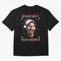 Messi Christmas Shirt ¨C Funny Football Holiday Gift | We Wish You a Messi Christmas Active T-Shirt Celebrate Global Passion for FIFA World Cup 2026 for Fans of CR7 and Messi and Portugal, Spain and Germany, Bringing Sports Nostalgia, International