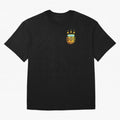 AFA ARGENTINA CHAMPION QATAR 2022 3 STARS Oversized T-Shirt Celebrate National Team Dreams in the FIFA World Cup 2026 Journey through CR7 Highlights, Brazil Pride, Championship Spirit, Famous Goals, Roaring Crowds and International Football Unity;