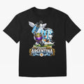 Cancha & Mate Dreams ¨C Argentina Football Heritage - Argentina Football Mate Mascot - Messi 10 Soccer Fan Art Classic T-Shirt Honor the Football Icons of FIFA World Cup 2026 USA Canada Mexico for Fans of Neymar and England, Bringing Classic Soccer