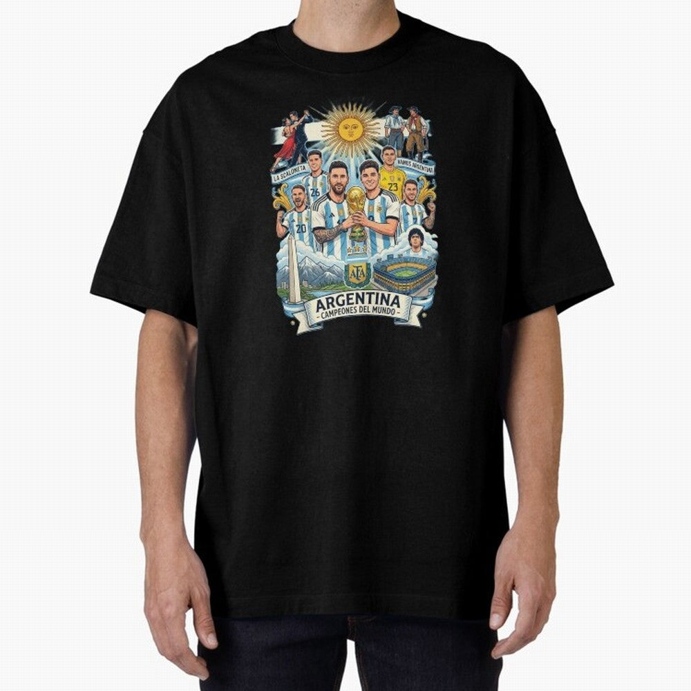 Argentina 2026 ¨C Copa Mundial Spirit Classic T-Shirt Stand with FIFA World Cup 2026 Group Stage for Fans of Mbappe and Neymar and Netherlands, Bringing Tournament Hype, Historic Matchups, Family Viewing Parties and Global Sports Pride; Ideal for