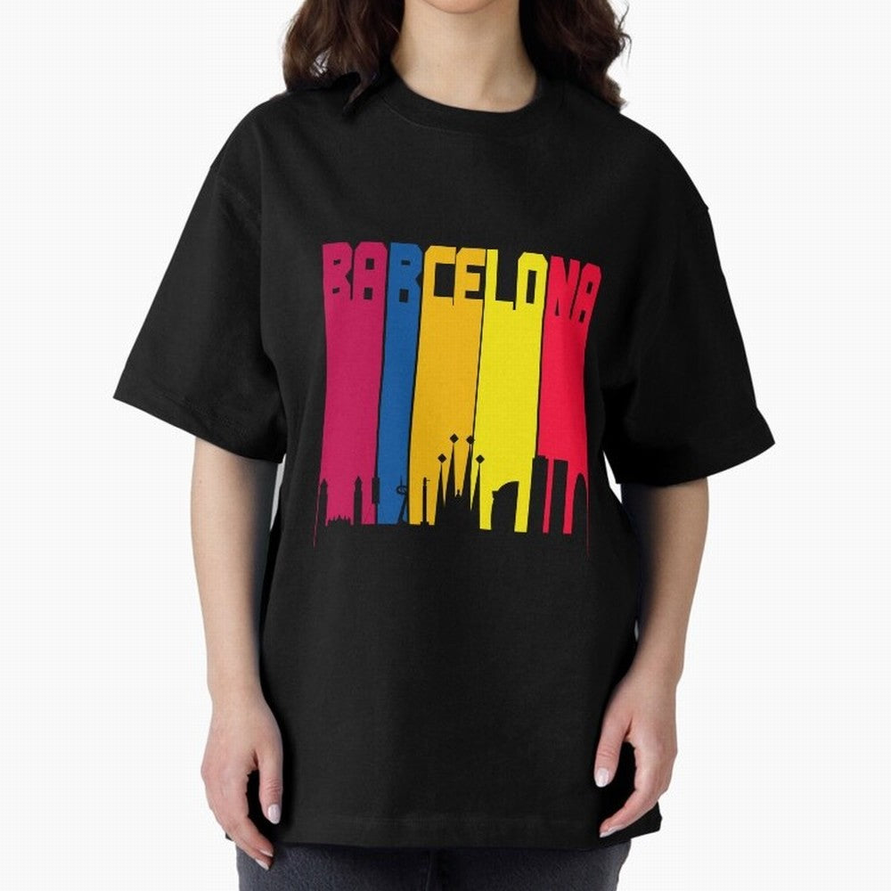 Barcelona Skyline BCN Catalunya Classic T-Shirt Follow the Road to FIFA World Cup 2026 for Fans of Messi and Cristiano Ronaldo and France and Portugal, Bringing Football Passion, Legendary Performances, Festival Vibes and Supporter Community; Ideal