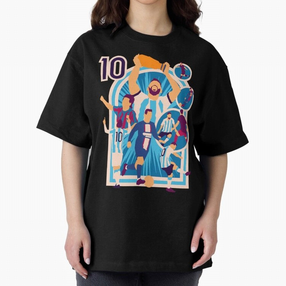 Messi - The Goat Classic T-Shirt Represent Global Football Passion for FIFA World Cup 2026 USA Canada Mexico, Inspired by Messi, CR7 and Mbappe, Portugal, Worldwide Fan Energy, Dramatic Goals, Stadium Lights and Championship Celebrations; Ideal for