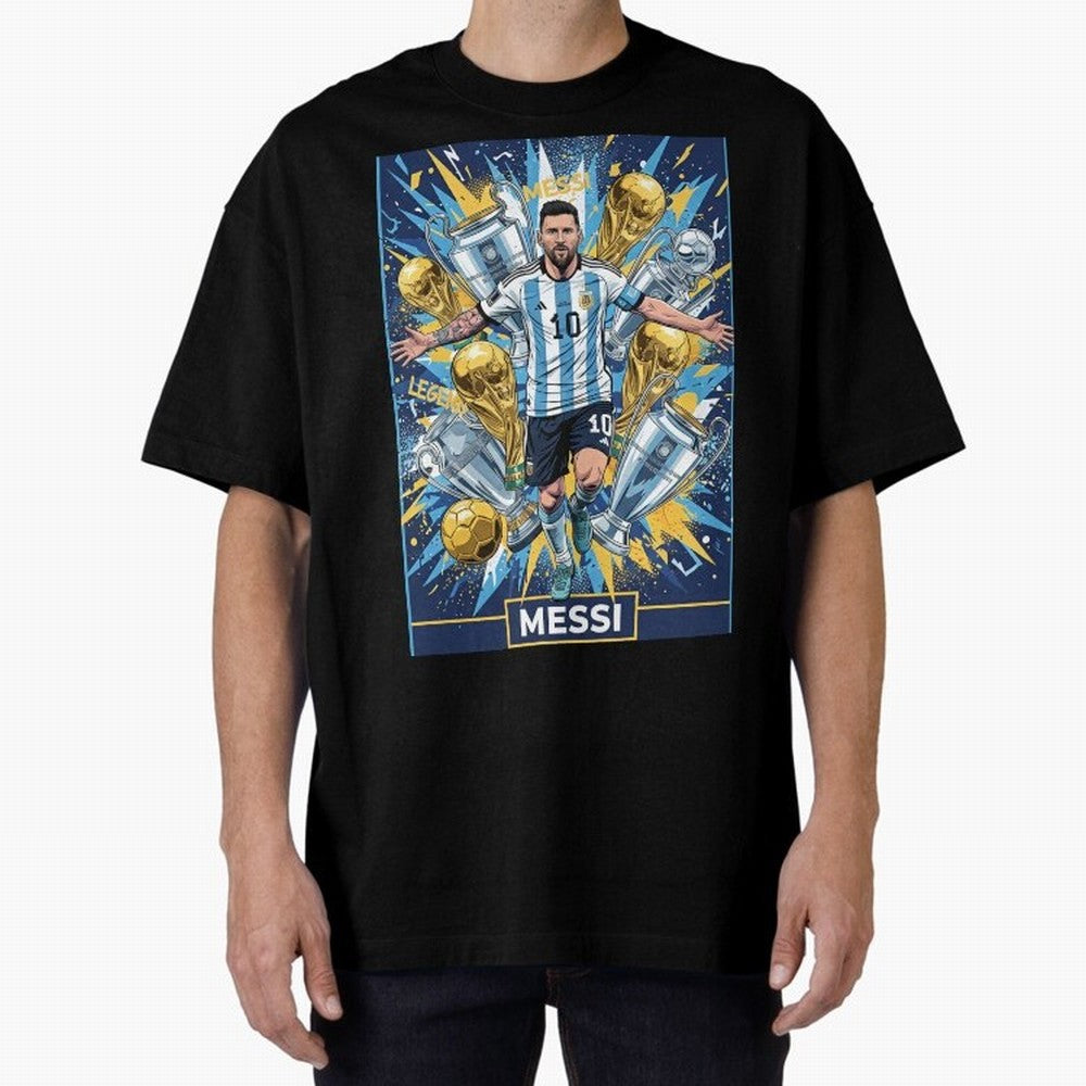 MESSI The Golden Legend Classic T-Shirt Follow the Road to the FIFA World Cup 2026 USA Canada Mexico Journey through Messi, Neymar and Mbappe Highlights, Portugal, Spain and Germany Pride, Football Passion, Legendary Performances, Festival Vibes