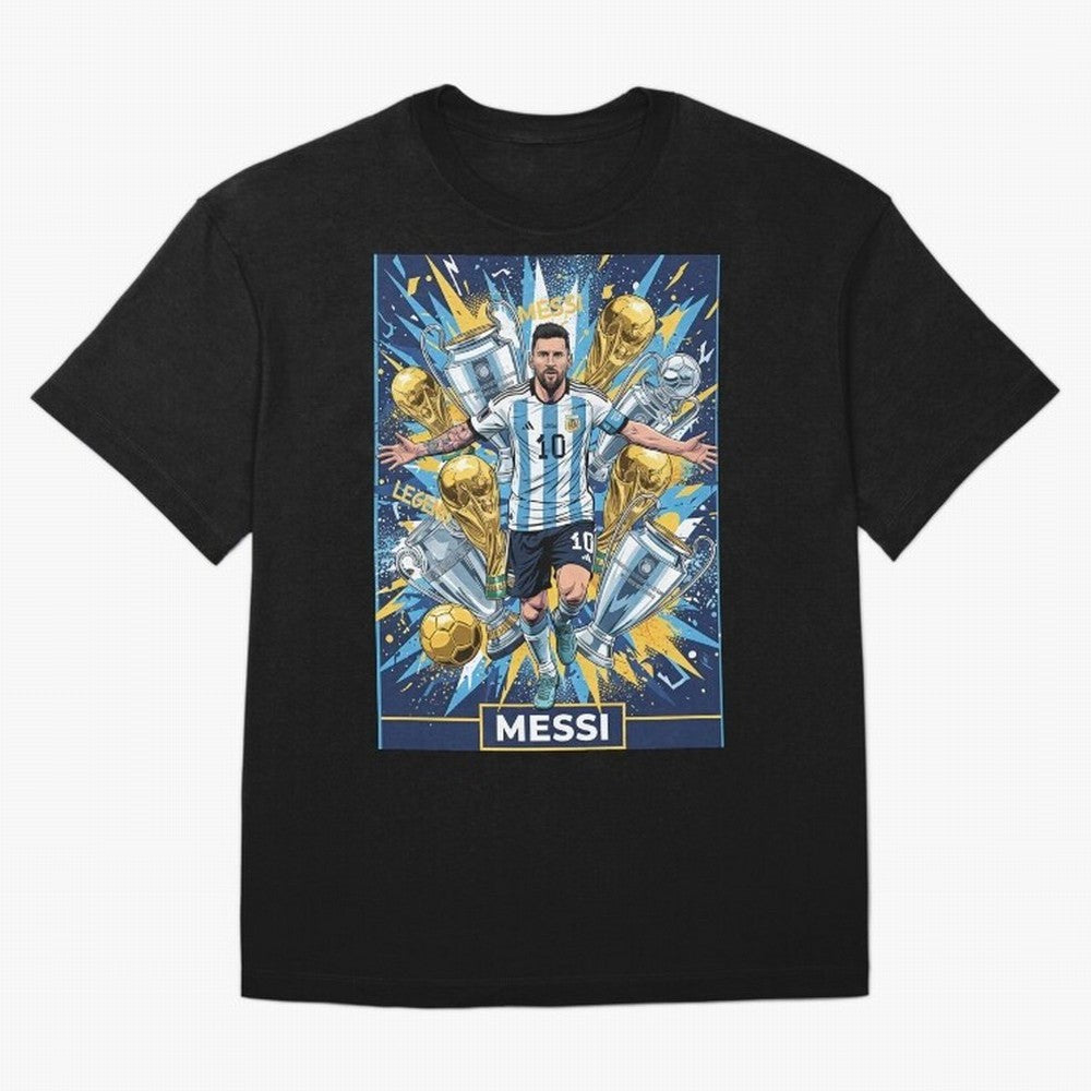 MESSI The Golden Legend Classic T-Shirt Follow the Road to the FIFA World Cup 2026 USA Canada Mexico Journey through Messi, Neymar and Mbappe Highlights, Portugal, Spain and Germany Pride, Football Passion, Legendary Performances, Festival Vibes
