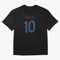 Messi 10 Oversized T-Shirt Unlock Match Day Hype around FIFA World Cup 2026 USA Canada Mexico, Mbappe and Neymar, France, Match Day Excitement, Supporter Culture, Golden Goals and Global Football Passion; Built for Supporters Chasing Trophy Dreams,