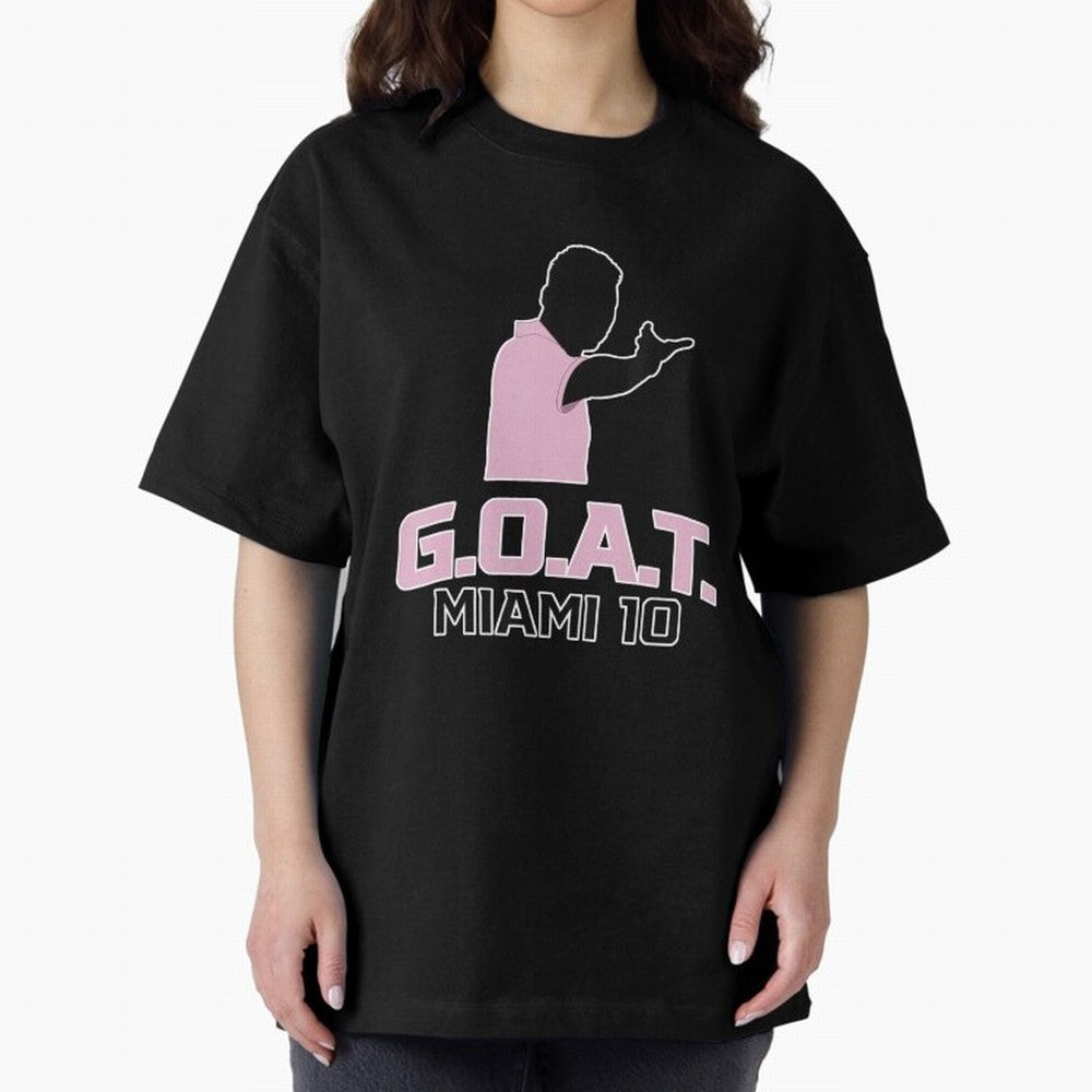 GOAT - MIAMI 10 Classic T-Shirt Carry the FIFA World Cup 2026 Journey through Messi, CR7 and Mbappe Highlights, Netherlands Pride, Champion Mindset, Group Stage Buzz, Knockout Tension and Passionate Fan Culture; Great for Watch Parties, Sports