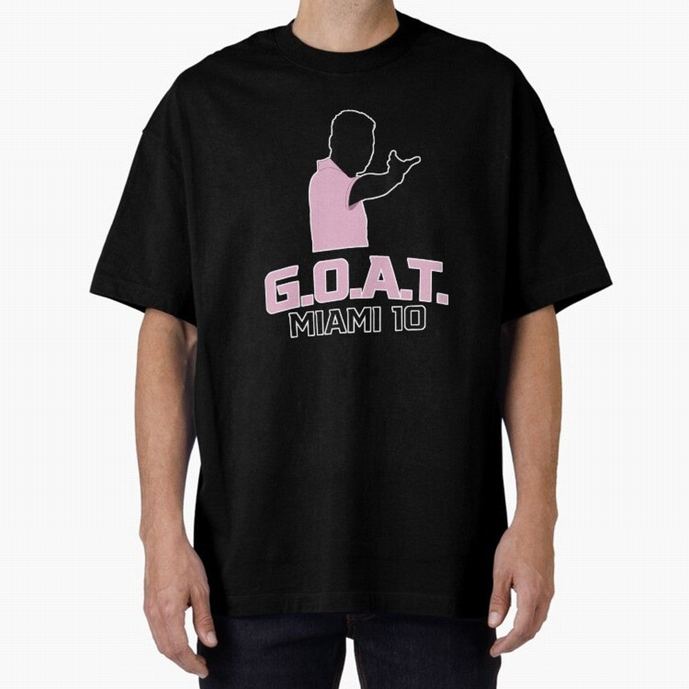 GOAT - MIAMI 10 Classic T-Shirt Carry the FIFA World Cup 2026 Journey through Messi, CR7 and Mbappe Highlights, Netherlands Pride, Champion Mindset, Group Stage Buzz, Knockout Tension and Passionate Fan Culture; Great for Watch Parties, Sports
