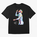 Neymar Jr Football Wpap Pop Art Classic T-Shirt Celebrate Global Passion for FIFA World Cup 2026 Centered on Messi and Cristiano Ronaldo, Spain Energy, Worldwide Fan Energy, Dramatic Goals, Stadium Lights and Championship Celebrations; Ideal for