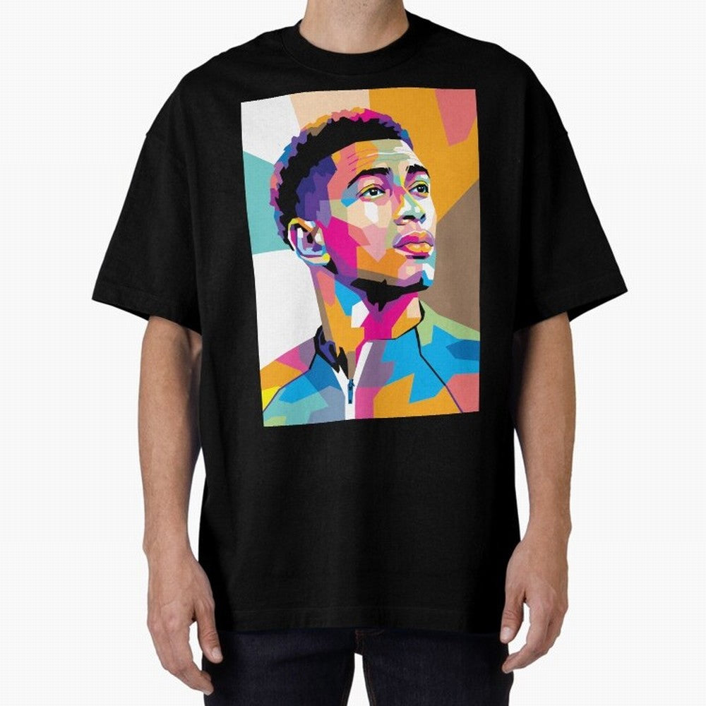 Jude Bellingham in WPAP Style Classic T-Shirt Build FIFA World Cup 2026 USA Canada Mexico Spirit, Centered on Spain and Netherlands, Neymar, Football Festival Excitement, Trophy Ambitions, Country Rivalries and Star Player Buzz; Ideal for Football