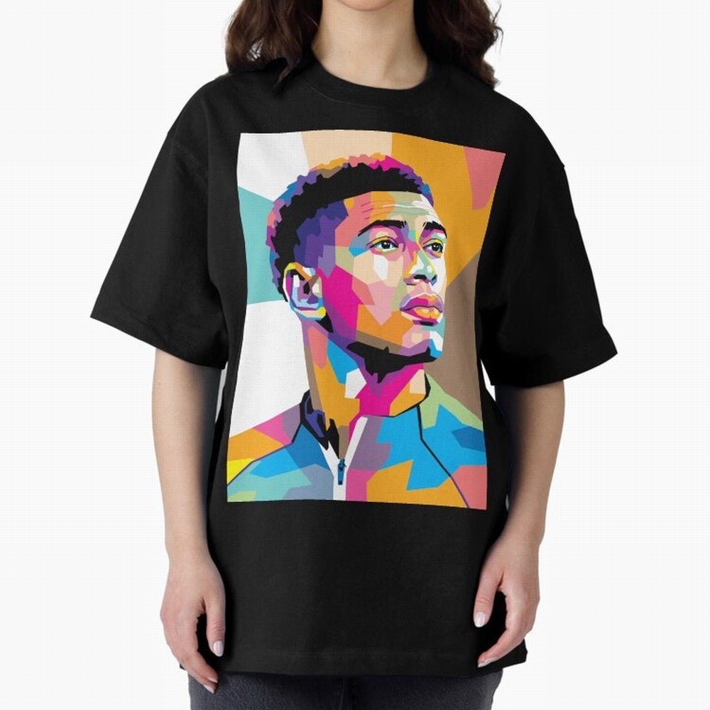 Jude Bellingham in WPAP Style Classic T-Shirt Build FIFA World Cup 2026 USA Canada Mexico Spirit, Centered on Spain and Netherlands, Neymar, Football Festival Excitement, Trophy Ambitions, Country Rivalries and Star Player Buzz; Ideal for Football