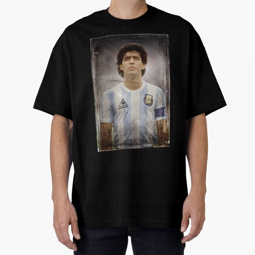 Diego Maradona Classic T-Shirt Bring Trophy Dreams to Match Day Hype around FIFA World Cup 2026, Haaland, Argentina, Supporter Pride, Iconic Celebrations, Legendary Names and Global Match Day Energy; Great for Supporters Who Love Legendary Players,