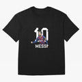 Leo Messi Oversized T-Shirt Capture Stadium Memories from FIFA World Cup 2026 Spirit, Featuring France, Cristiano Ronaldo, Haaland and CR7, Stadium Chants, National Pride, Trophy Dreams and Unforgettable Football Memories; Ideal for Football Dads,