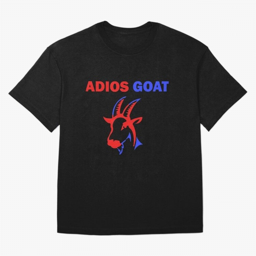 ADIOS GOAT| Perfect Gift For you and friends Classic T-Shirt Stand with FIFA World Cup 2026 Spirit, Capturing England, France and Netherlands, Messi, CR7 and Mbappe, Match Day Excitement, Supporter Culture, Golden Goals and Global Football Passion;