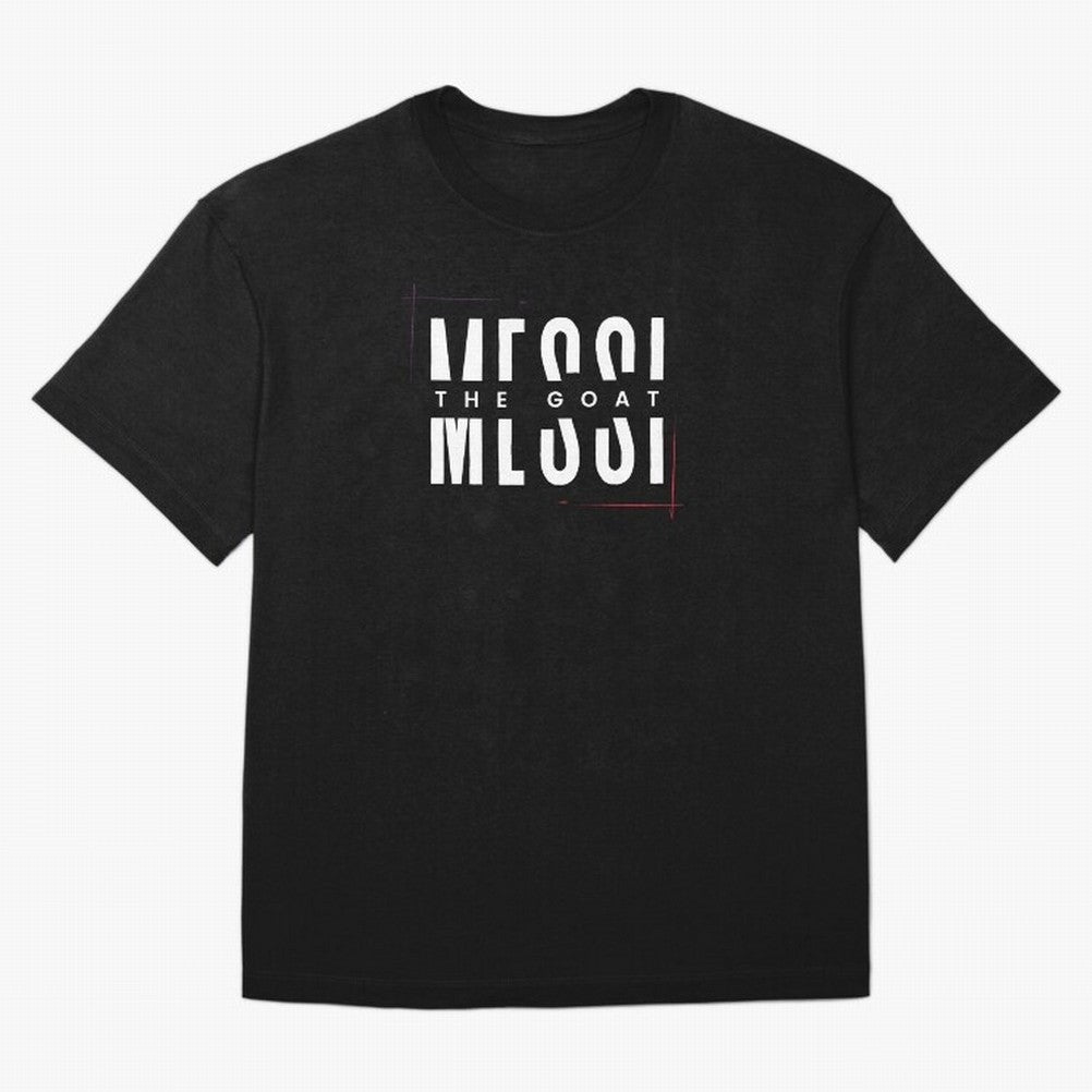 Messi Fan Art - THE GOAT (Black Edition) Classic T-Shirt Show Championship Spirit for FIFA World Cup 2026 Group Stage Featuring Mbappe, France Energy, Worldwide Fan Energy, Dramatic Goals, Stadium Lights and Championship Celebrations; Ideal for