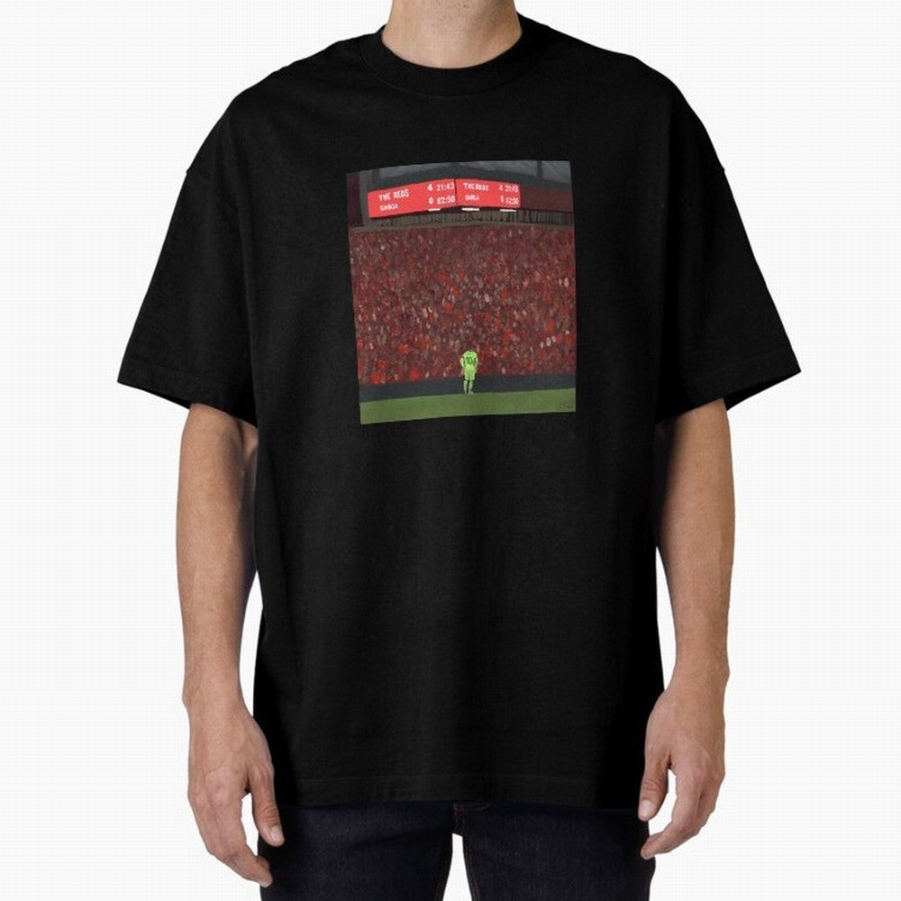 Liverpool 4-0 Barcelona painting Classic T-Shirt Join Supporters Worldwide for FIFA World Cup 2026 Group Stage for Fans of Neymar, Haaland and Cristiano Ronaldo and Argentina, Bringing Soccer Culture, Superstar Moments, National Team Dreams and