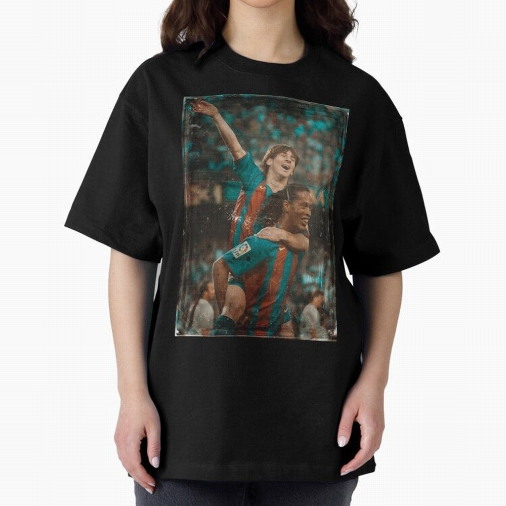 Messi and Ronaldinho Celebration Classic T-Shirt Cheer through Every Moment of FIFA World Cup 2026 Made for Neymar, Germany Energy, Supporter Pride, Iconic Celebrations, Legendary Names and Global Match Day Energy; Perfect for Fans, Collectors,