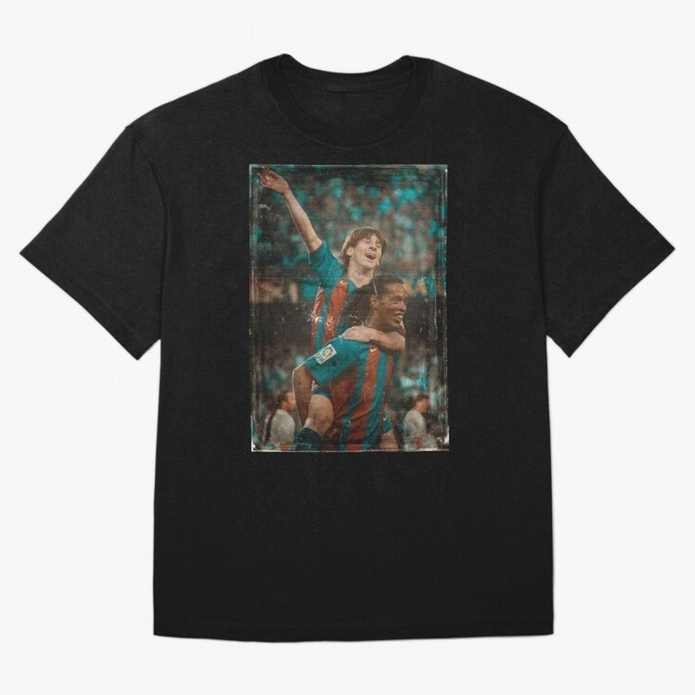 Messi and Ronaldinho Celebration Classic T-Shirt Cheer through Every Moment of FIFA World Cup 2026 Made for Neymar, Germany Energy, Supporter Pride, Iconic Celebrations, Legendary Names and Global Match Day Energy; Perfect for Fans, Collectors,