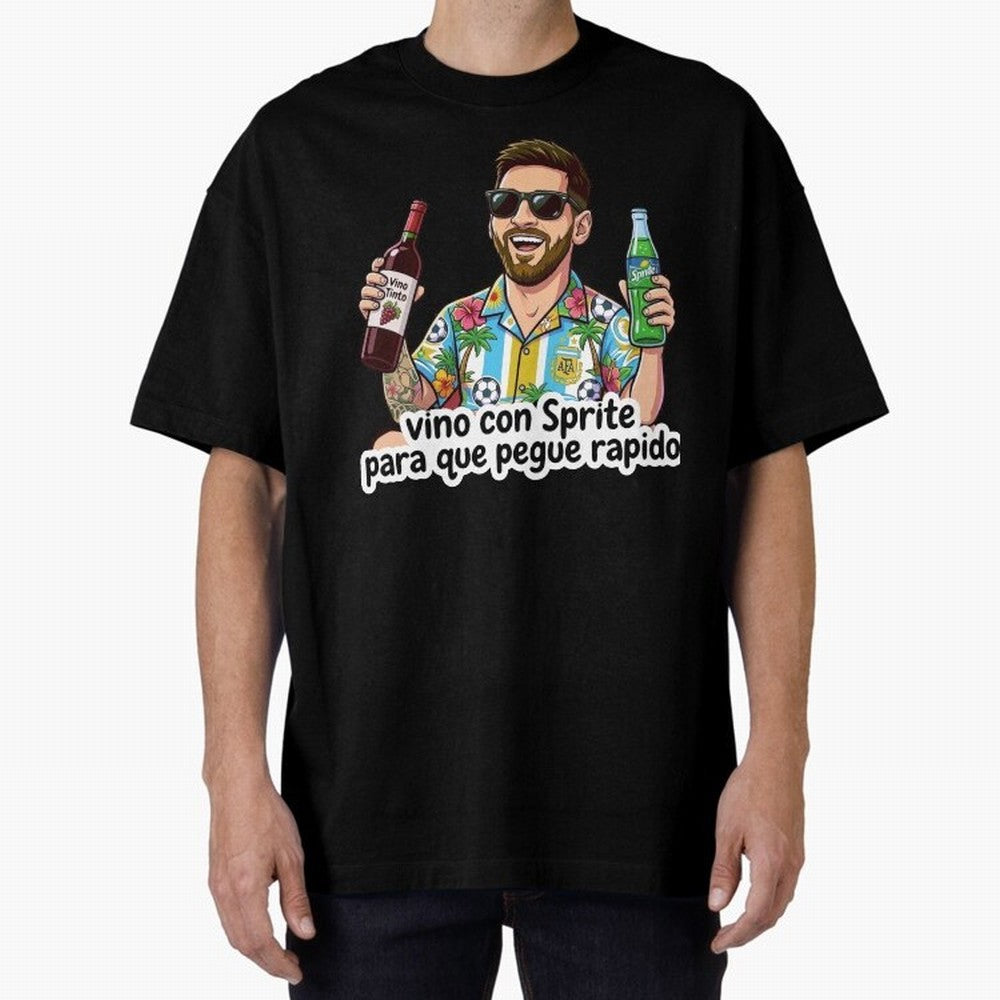 Messi came with a sprite so he could hit fast. Classic T-Shirt Honor FIFA World Cup 2026 for Fans of Haaland and Portugal, Spain and Germany, Bringing Tournament Hype, Historic Matchups, Family Viewing Parties and Global Sports Pride; Great for