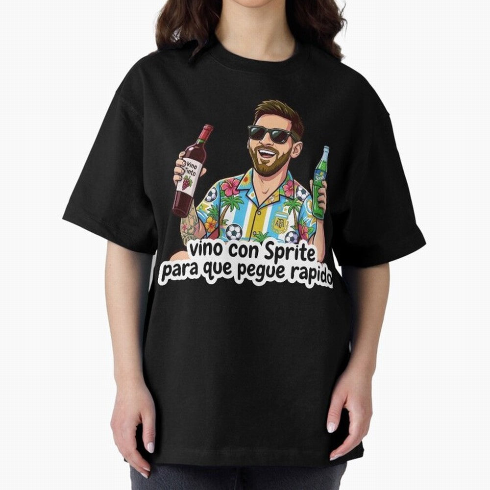 Messi came with a sprite so he could hit fast. Classic T-Shirt Honor FIFA World Cup 2026 for Fans of Haaland and Portugal, Spain and Germany, Bringing Tournament Hype, Historic Matchups, Family Viewing Parties and Global Sports Pride; Great for