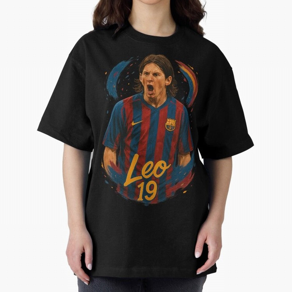 Young Messi Barcelona Art ¨C Rising Legend in Number 19 Tribute	 Classic T-Shirt Bring Champion Energy into FIFA World Cup 2026 Group Stage Spirit, Centered on Netherlands, Mbappe, Classic Soccer Heritage, Championship Pressure, Fan Loyalty and