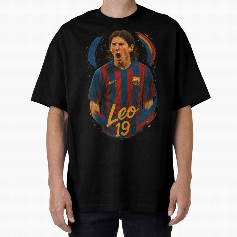 Young Messi Barcelona Art ¨C Rising Legend in Number 19 Tribute	 Classic T-Shirt Bring Champion Energy into FIFA World Cup 2026 Group Stage Spirit, Centered on Netherlands, Mbappe, Classic Soccer Heritage, Championship Pressure, Fan Loyalty and
