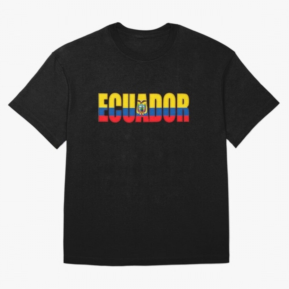 Ecuador Flag Classic T-Shirt Stand Out with Spirit from Match Day Hype around FIFA World Cup 2026 USA Canada Mexico, CR7 and Messi, Argentina, Tournament Hype, Historic Matchups, Family Viewing Parties and Global Sports Pride; Built for Supporters