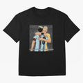Messi and Neymar Classic T-Shirt Honor the Football Icons of Global Football Passion for FIFA World Cup 2026 Group Stage, Inspired by Messi and Cristiano Ronaldo, Portugal, Stadium Memories, Football Loyalty, International Chants and Championship