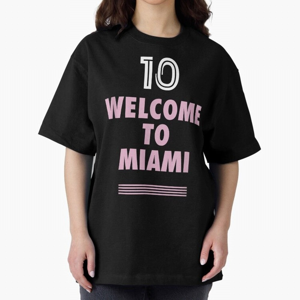 Welcome to Miami 10 - GOAT Classic T-Shirt Experience the FIFA World Cup 2026 Journey through Cristiano Ronaldo, Haaland and CR7 Highlights, Germany Pride, Global Supporter Spirit, Legendary Goals, National Colors and Tournament Celebration; Made