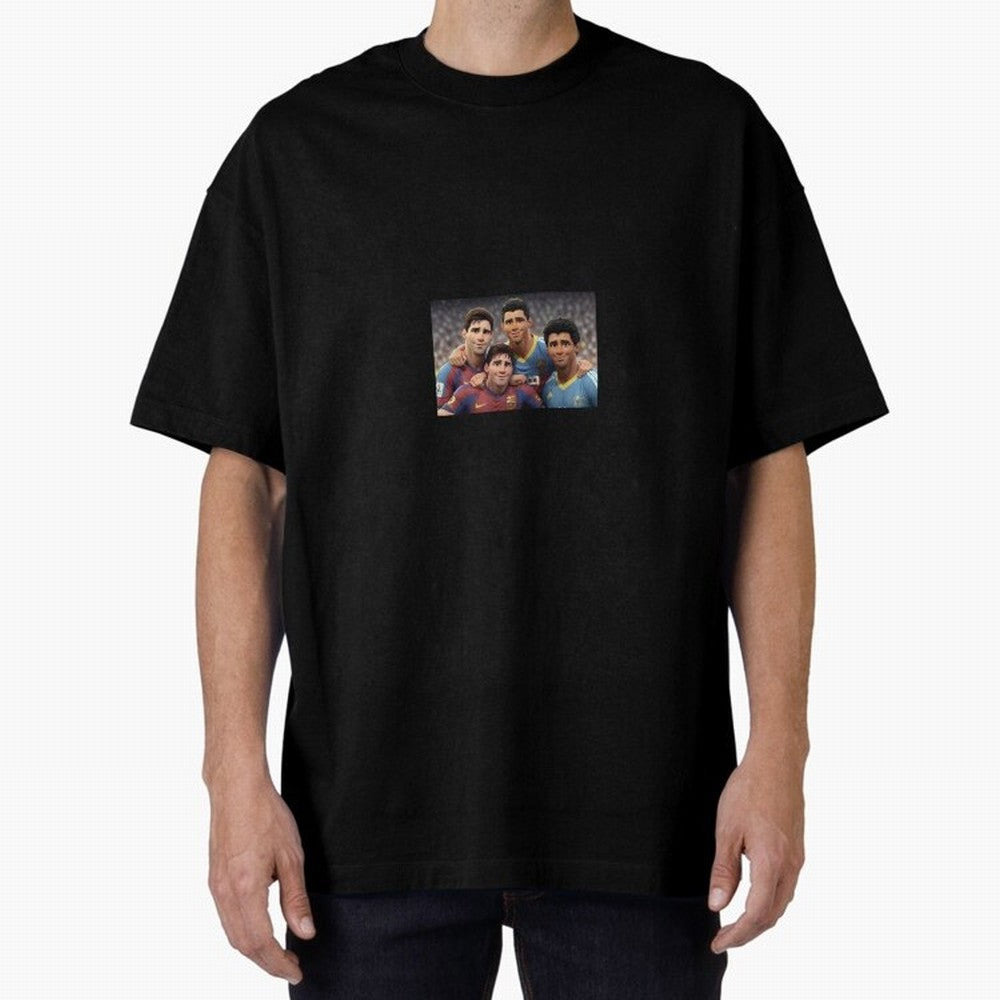 Messi Classic T-Shirt Celebrate Rivalries and Pride in Global Football Passion for FIFA World Cup 2026 Group Stage, Connected to Cristiano Ronaldo, Portugal, Retro Football Energy, Iconic Rivalries, Trophy Chase Drama and Stadium Atmosphere; Great