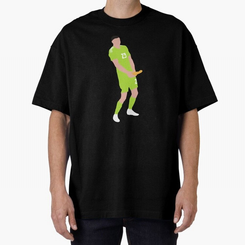 Emiliano Martinez celebration Classic T-Shirt Honor the Beautiful Game during Global Football Passion for FIFA World Cup 2026 Group Stage, Built around CR7, Portugal, Spain and Germany, Championship Spirit, Famous Goals, Roaring Crowds and