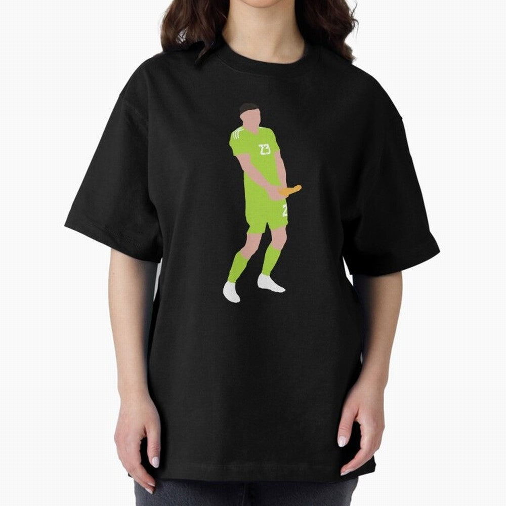 Emiliano Martinez celebration Classic T-Shirt Honor the Beautiful Game during Global Football Passion for FIFA World Cup 2026 Group Stage, Built around CR7, Portugal, Spain and Germany, Championship Spirit, Famous Goals, Roaring Crowds and