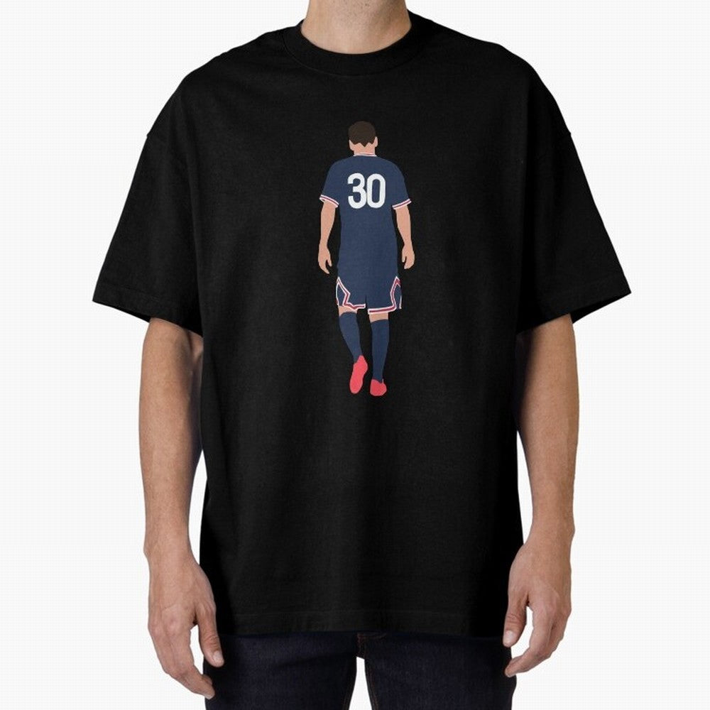 Leo Messi France Football Player Oversized T-Shirt Keep the Match Day Mood of FIFA World Cup 2026 Spirit, Filled with Portugal, Spain and Germany, Cristiano Ronaldo, Haaland and CR7, Game Day Rituals, Football Legends, Country Pride and the Road to