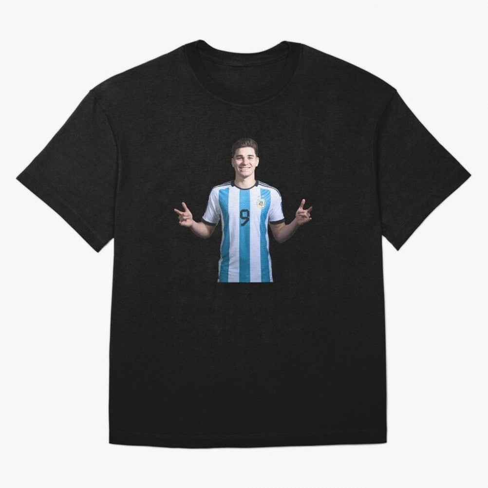 Julian Alvarez Classic T-Shirt Create the FIFA World Cup 2026 Group Stage Journey through CR7 and Messi Highlights, France Pride, Champion Mindset, Group Stage Buzz, Knockout Tension and Passionate Fan Culture; Perfect for Fans, Collectors, Family