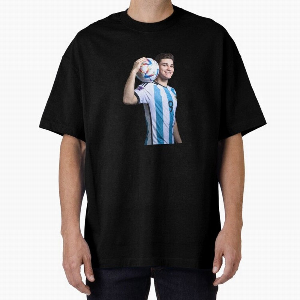 Julian Alvarez Classic T-Shirt Make Memories around FIFA World Cup 2026 USA Canada Mexico Capturing Messi, Neymar and Mbappe, Argentina, France and Brazil Energy, Global Supporter Spirit, Legendary Goals, National Colors and Tournament Celebration;