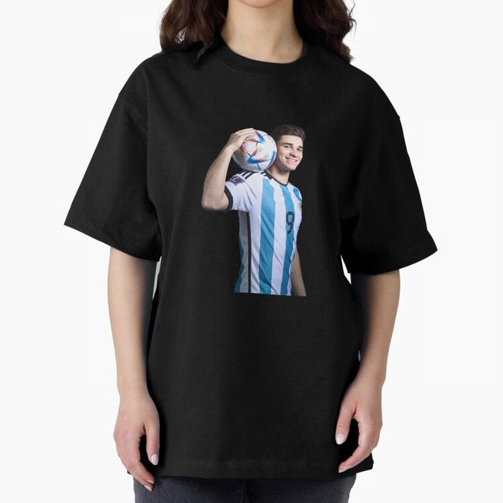 Julian Alvarez Classic T-Shirt Make Memories around FIFA World Cup 2026 USA Canada Mexico Capturing Messi, Neymar and Mbappe, Argentina, France and Brazil Energy, Global Supporter Spirit, Legendary Goals, National Colors and Tournament Celebration;