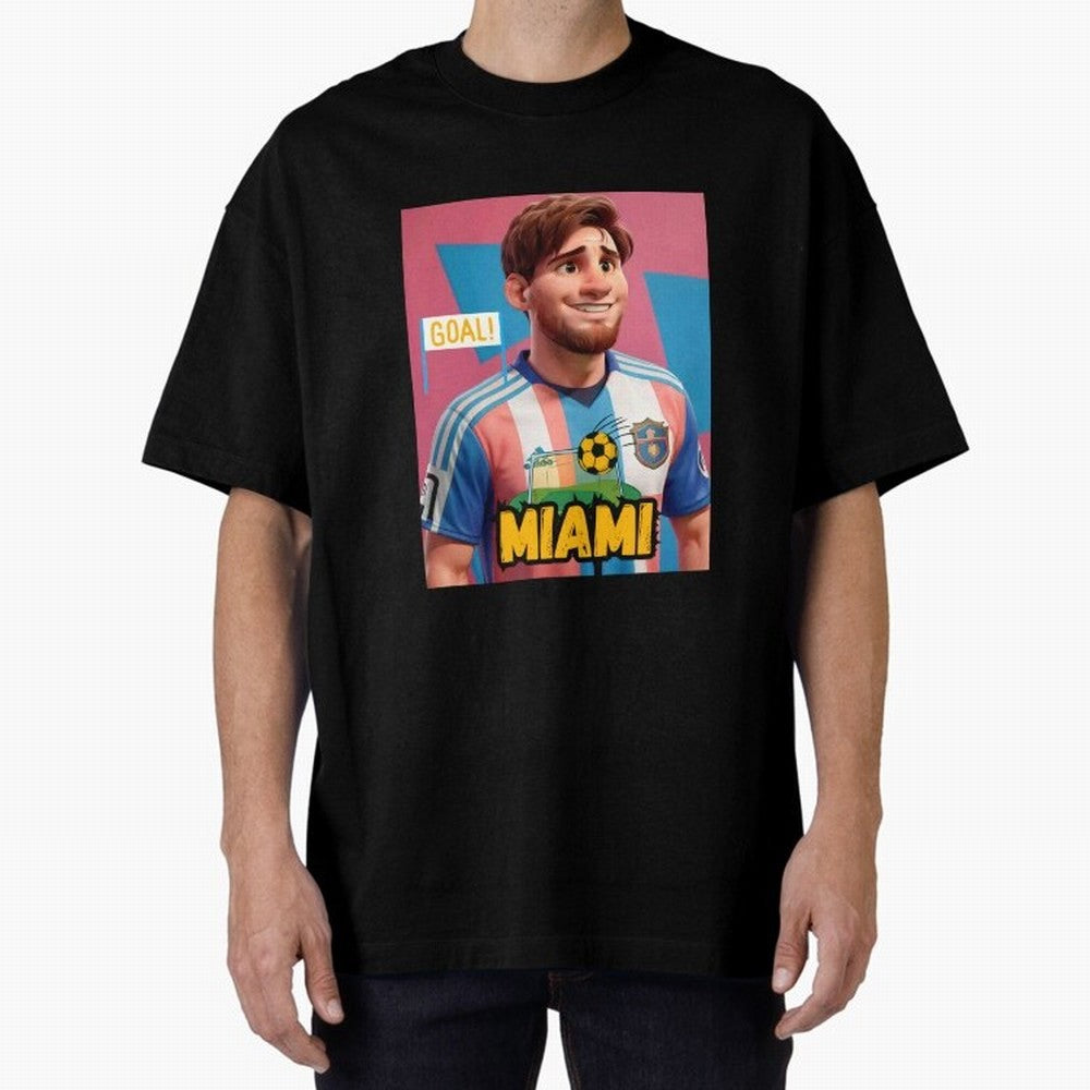 Messi FC Inter Miami Vintage T-shirt, Vintage Messi Football T Shirt, Vintage Soccer Sport Unisex Graphic Tee Classic T-Shirt Fuel FIFA World Cup 2026 Capturing Messi, Neymar and Mbappe, Spain Energy, Football History, Final Match Energy, Crowd
