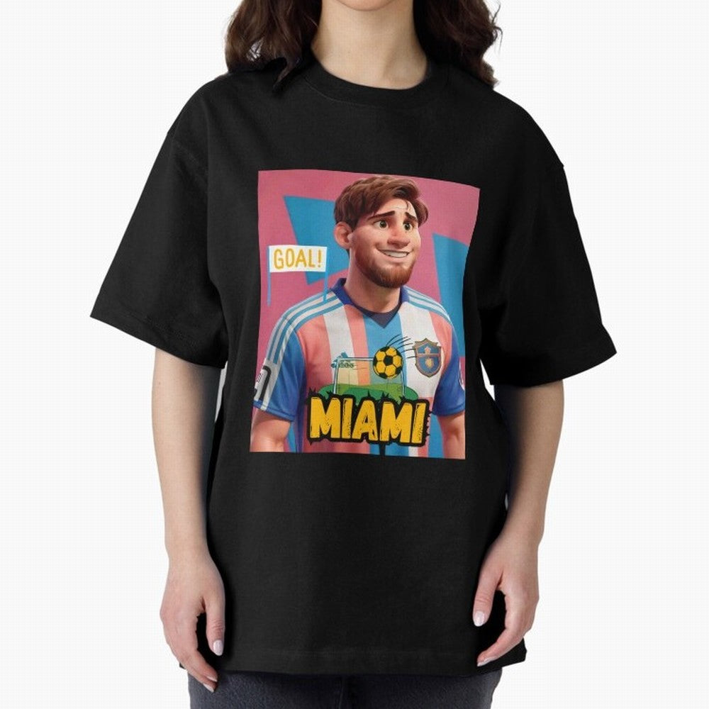 Messi FC Inter Miami Vintage T-shirt, Vintage Messi Football T Shirt, Vintage Soccer Sport Unisex Graphic Tee Classic T-Shirt Fuel FIFA World Cup 2026 Capturing Messi, Neymar and Mbappe, Spain Energy, Football History, Final Match Energy, Crowd