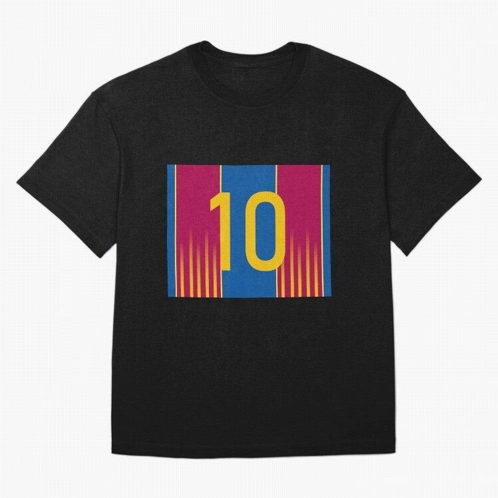 Lionel Messi Gifts & Accessories - Barcelona's Kit Colors - Barcelona - Active T-Shirt Fuel FIFA World Cup 2026 for Fans of Mbappe and Neymar and Spain and Netherlands, Bringing Championship Spirit, Famous Goals, Roaring Crowds and International