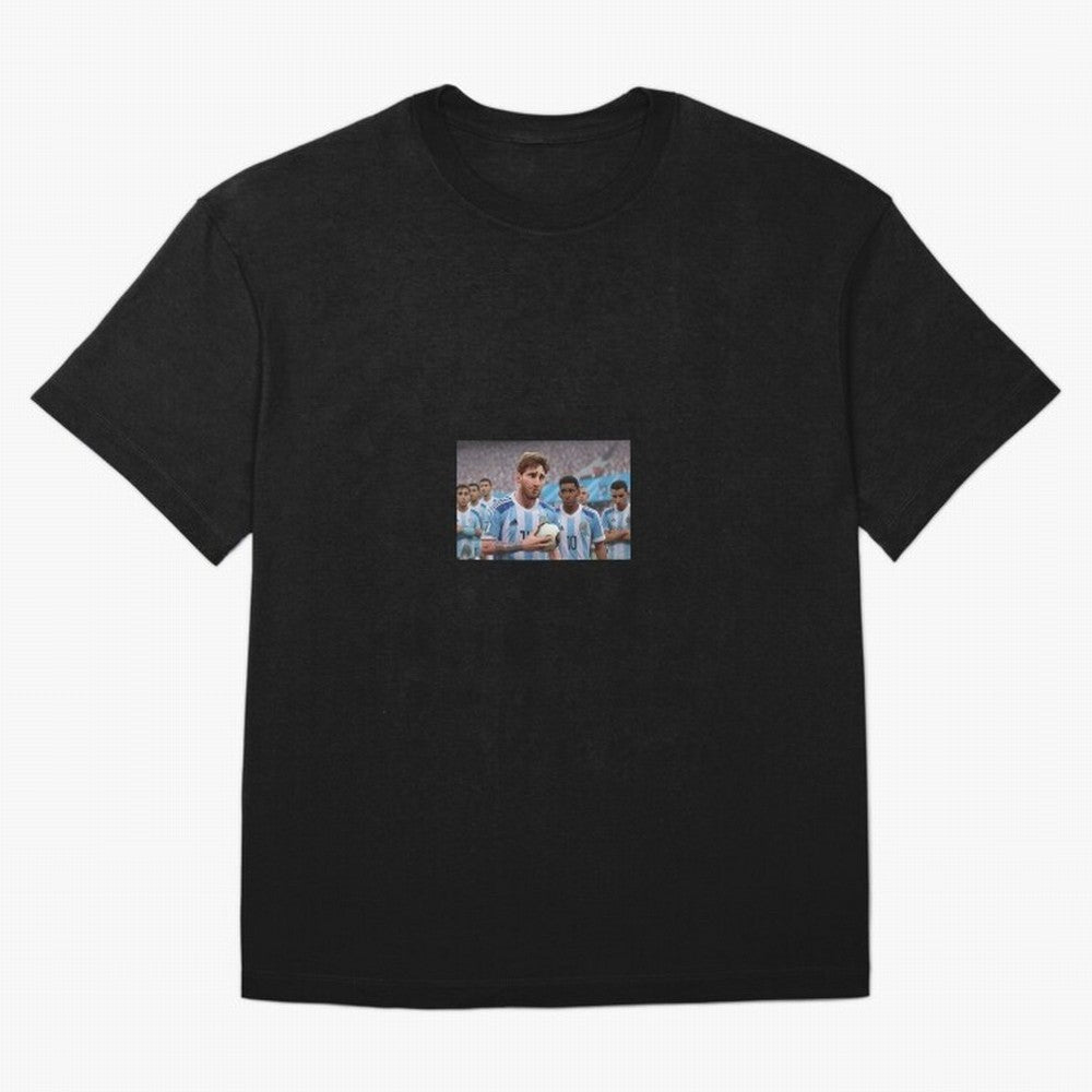 Messi Classic T-Shirt Bring Home Match Day Hype around FIFA World Cup 2026, Mbappe, Portugal, Goal Celebration Energy, Supporter Heritage, Football Icons and Worldwide Tournament Joy; Ideal for Fans Who Follow Messi, Cristiano Ronaldo, CR7, Mbappe,