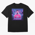 Inter Miami? Football Legend Messi Cyberpunk Retro Futurist Design (Version 2) Classic T-Shirt Enjoy Match Day Hype around FIFA World Cup 2026 Group Stage, CR7 and Messi, France and Portugal, Champion Mindset, Group Stage Buzz, Knockout Tension and