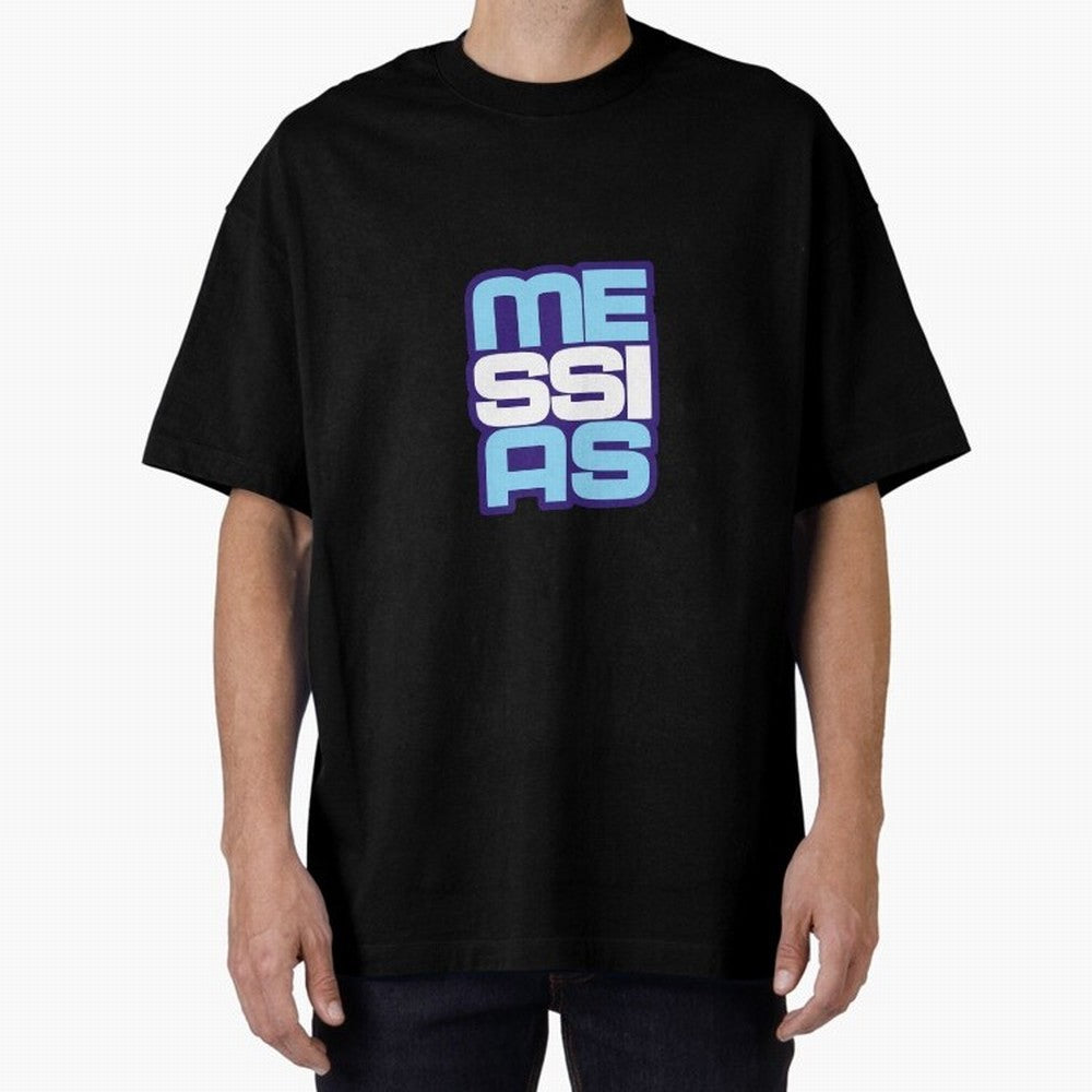 Light blue and white Messias Classic T-Shirt Feel International Energy from FIFA World Cup 2026 USA Canada Mexico Centered on CR7, England and Germany Energy, Supporter Pride, Iconic Celebrations, Legendary Names and Global Match Day Energy; Ideal