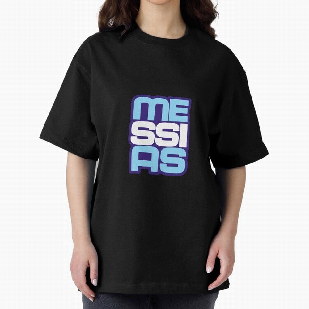 Light blue and white Messias Classic T-Shirt Feel International Energy from FIFA World Cup 2026 USA Canada Mexico Centered on CR7, England and Germany Energy, Supporter Pride, Iconic Celebrations, Legendary Names and Global Match Day Energy; Ideal