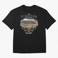 FC Barcelona Vintage Football Streetwear Oversized T-Shirt Enjoy the Biggest Football Party of FIFA World Cup 2026 USA Canada Mexico for Fans of Messi and Argentina and Brazil, Bringing Sports Nostalgia, International Competition, Famous Players