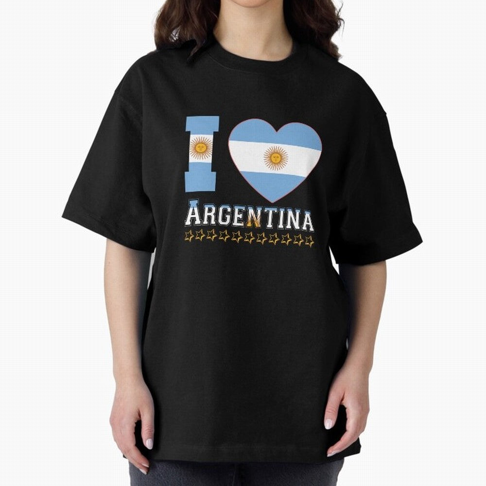 I love Argentina Classic T-Shirt Celebrate Every Goal in FIFA World Cup 2026 Group Stage Spirit, Driven by France, Cristiano Ronaldo, Haaland and CR7, Soccer Culture, Superstar Moments, National Team Dreams and Competitive Fire; Perfect for Fans,