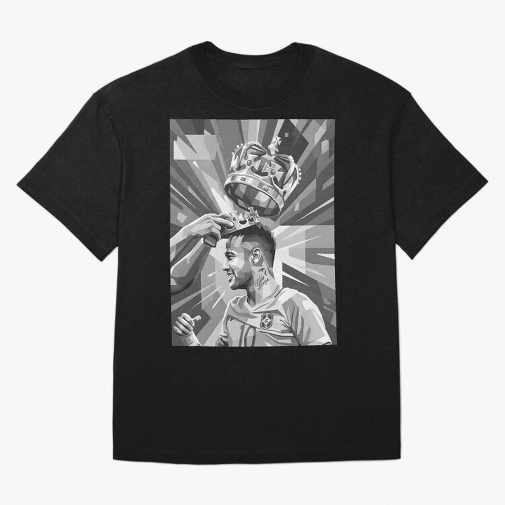 Neymar Grayscale Classic T-Shirt Back the Journey through the FIFA World Cup 2026 USA Canada Mexico Journey through Cristiano Ronaldo, Haaland and CR7 Highlights, Argentina and Brazil Pride, Soccer Culture, Superstar Moments, National Team Dreams